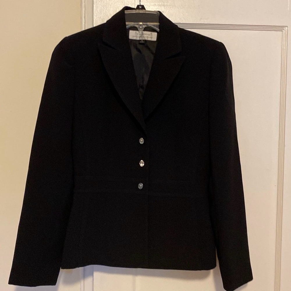 Tahari ASL black jacket/blazer size 4
